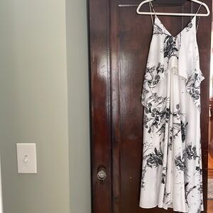 Black and white light weight dress from asos